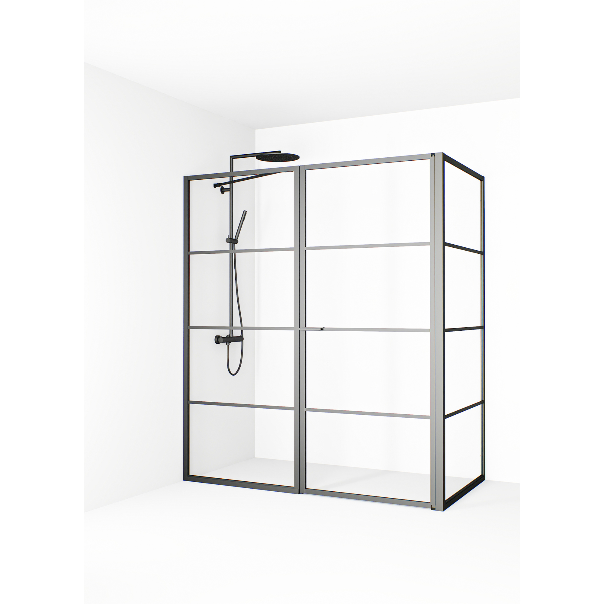 Duschhörn Macro Design Empire L med Spröjs