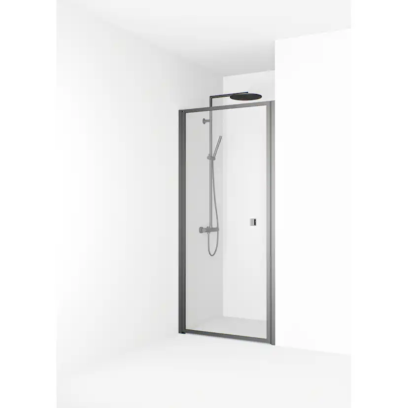 Duschhörn Macro Design Empire Swing Klarglas med Spröjs