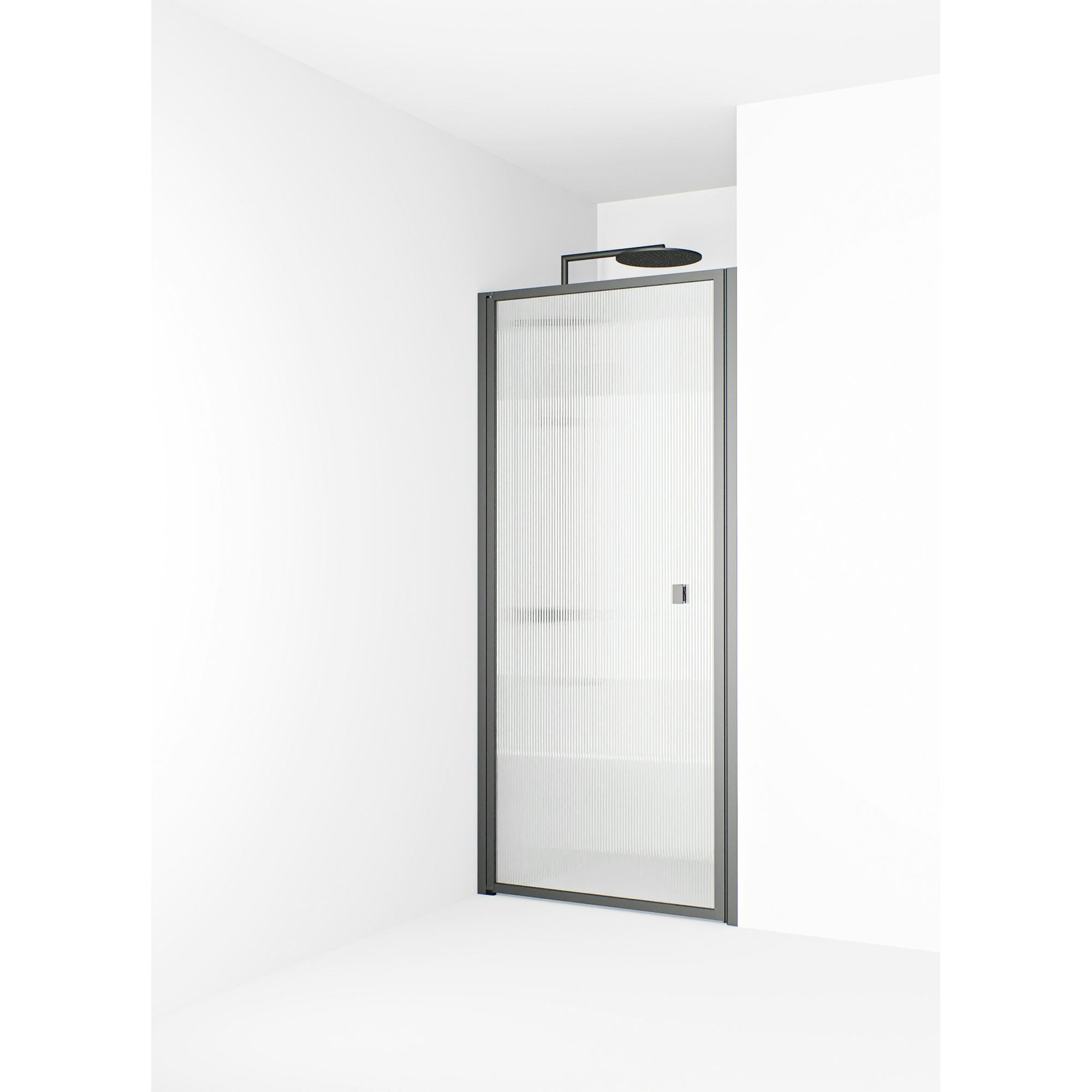 Duschdörr Macro Design Empire Nisch Linjeglas