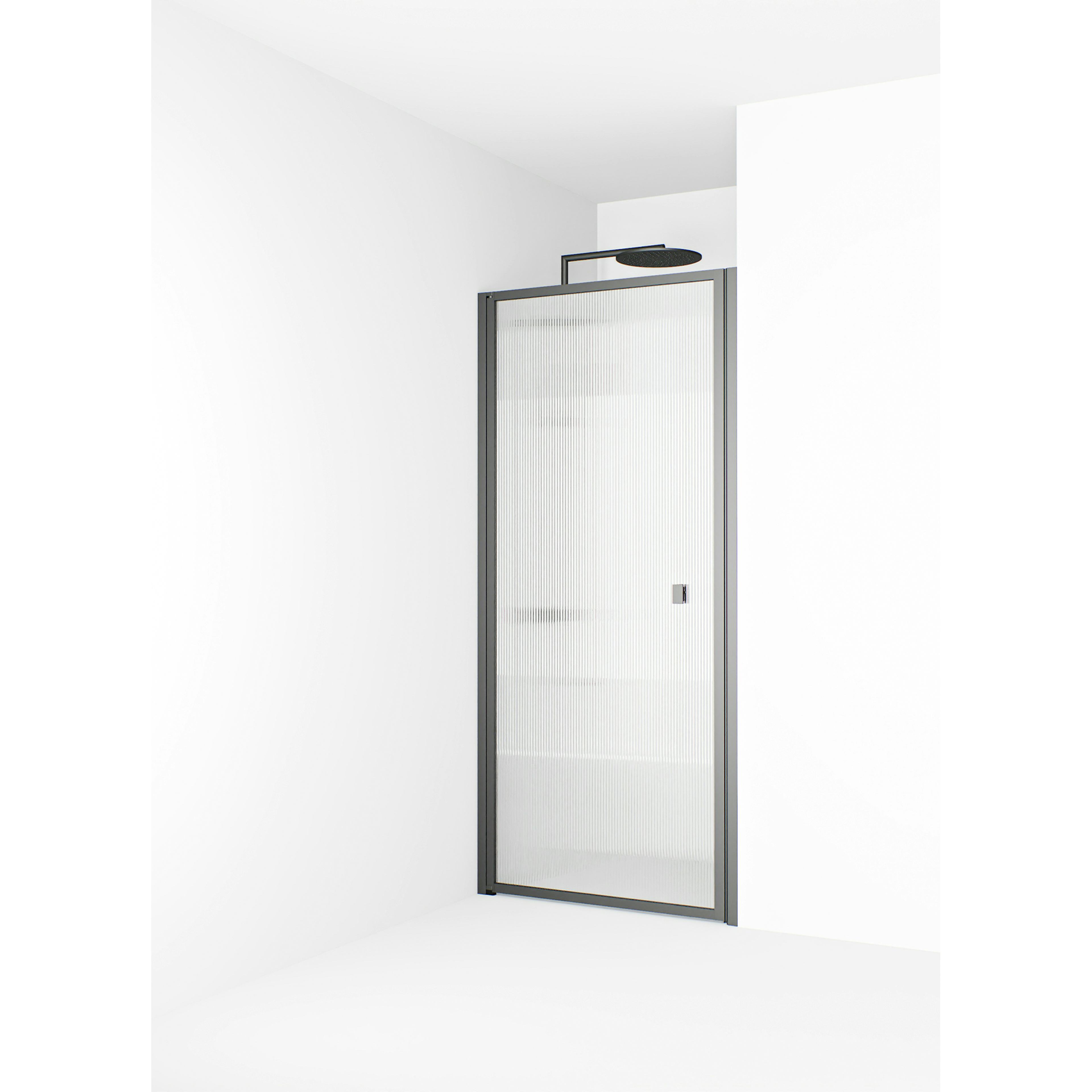 Duschdörr Macro Design Empire Nisch Linjeglas