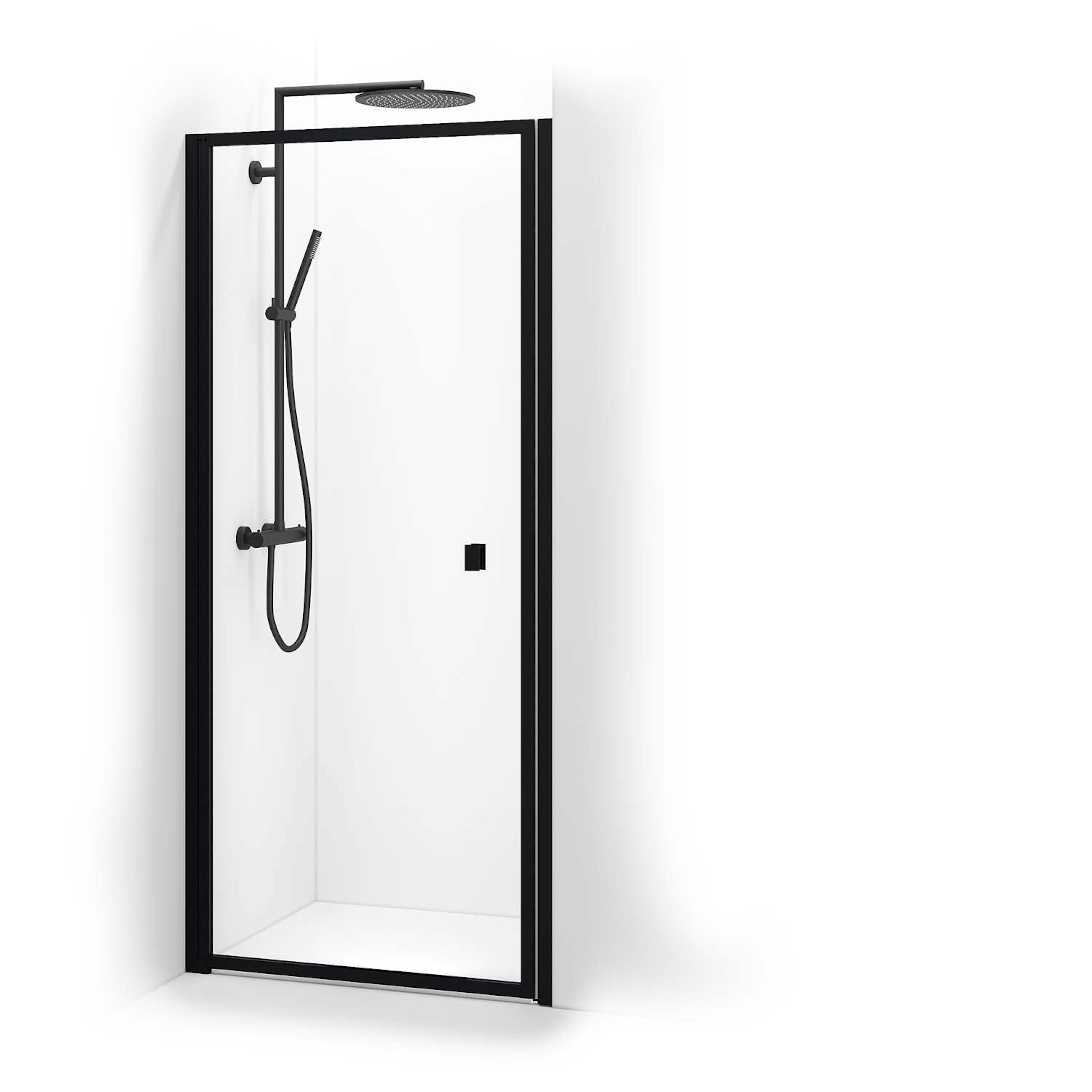 Duschdörr Macro Design Empire Nisch Klarglas