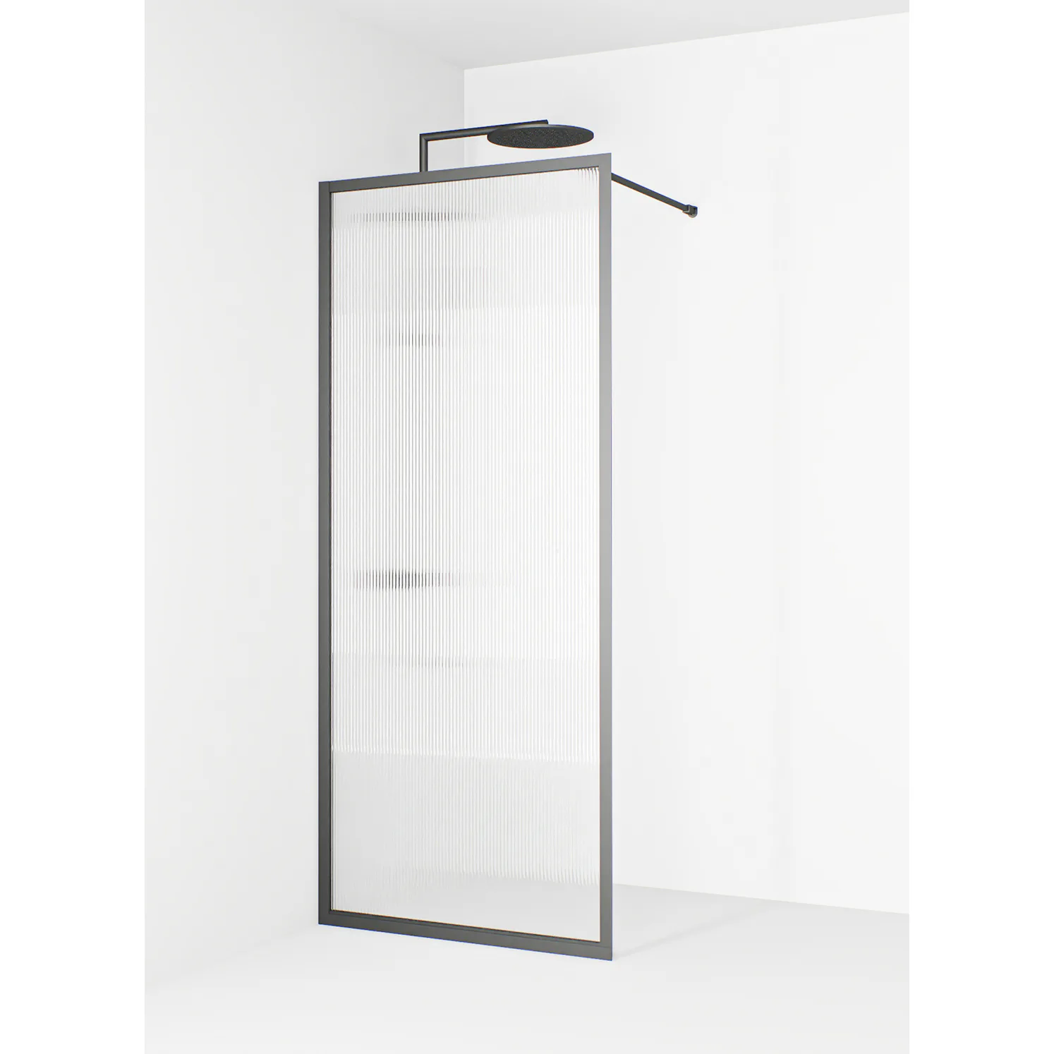 Duschvägg Macro Design Empire Linjeglas