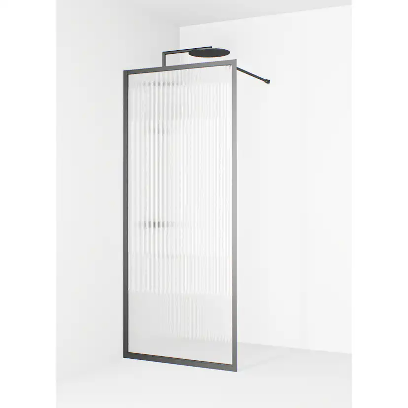 Duschvägg Macro Design Empire Linjeglas