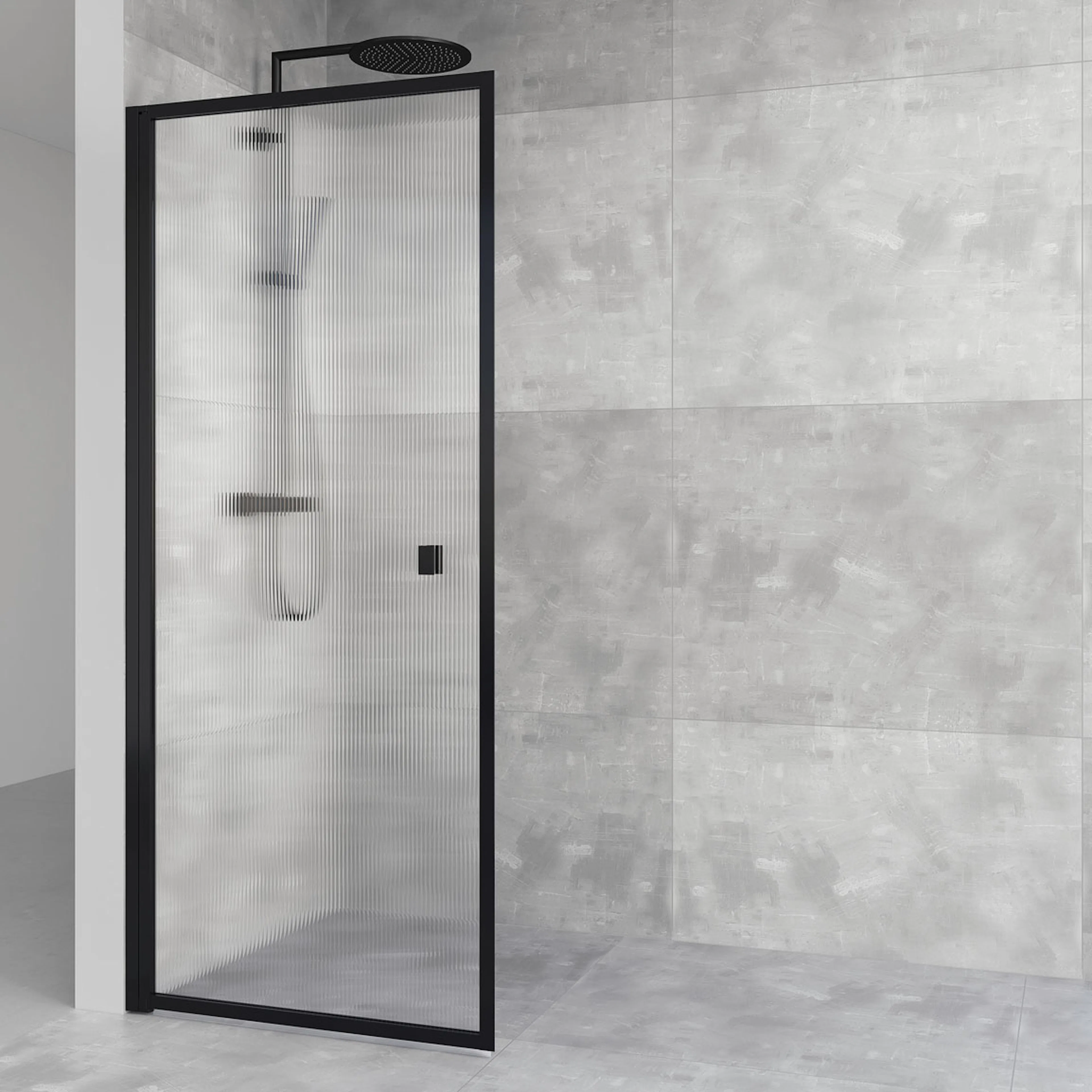 Duschdörr Macro Design Empire Linjeglas