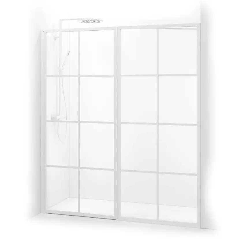 Duschdörr Macro Design Empire Swing Nisch med Spröjs