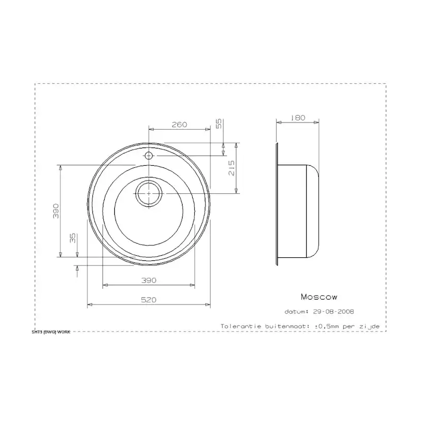 Diskho DecoSteel Reginox Moscow