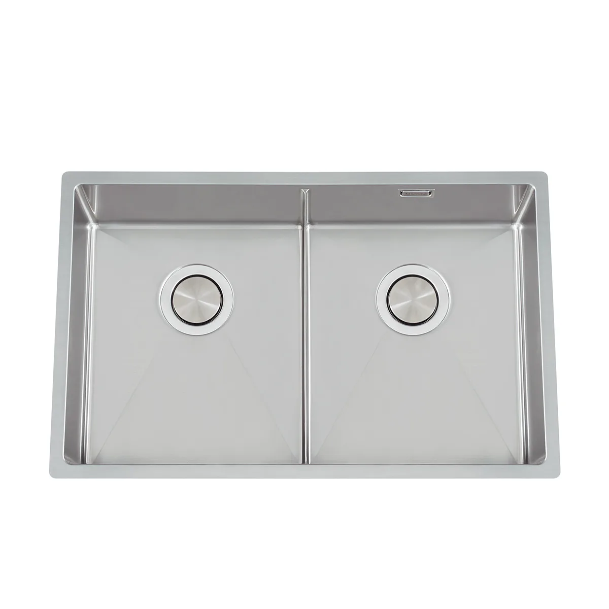 Diskho Nordic Tech Edge 74 K X Rostfri Dubbel med Korgventil & Vattenlås