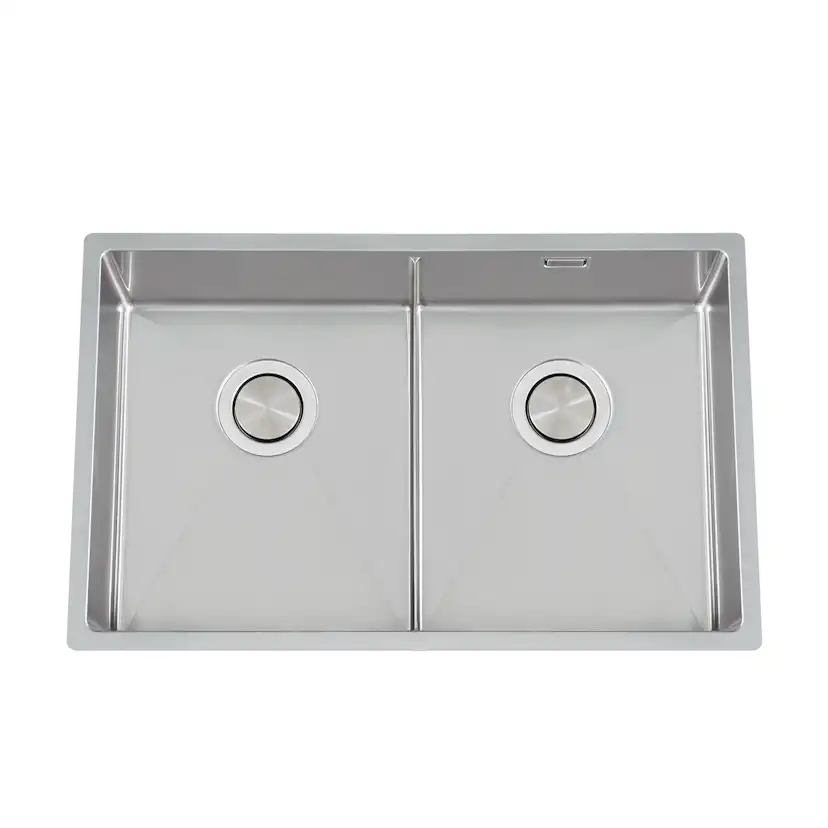 Diskho Nordic Tech Edge 74 K X Rostfri Dubbel med Korgventil & Vattenlås