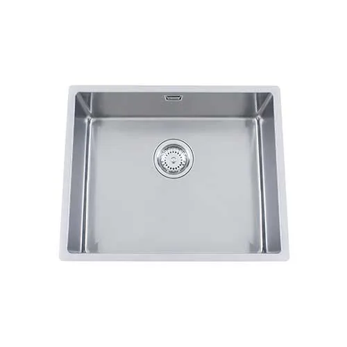 Diskho Nordic Tech Radius 500X Rostfri Enkel med Korgventil & Vattenlås