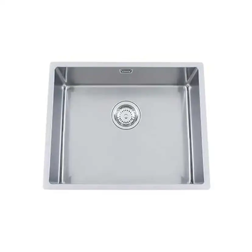 Diskho Nordic Tech Radius 500X Rostfri Enkel med Korgventil & Vattenlås