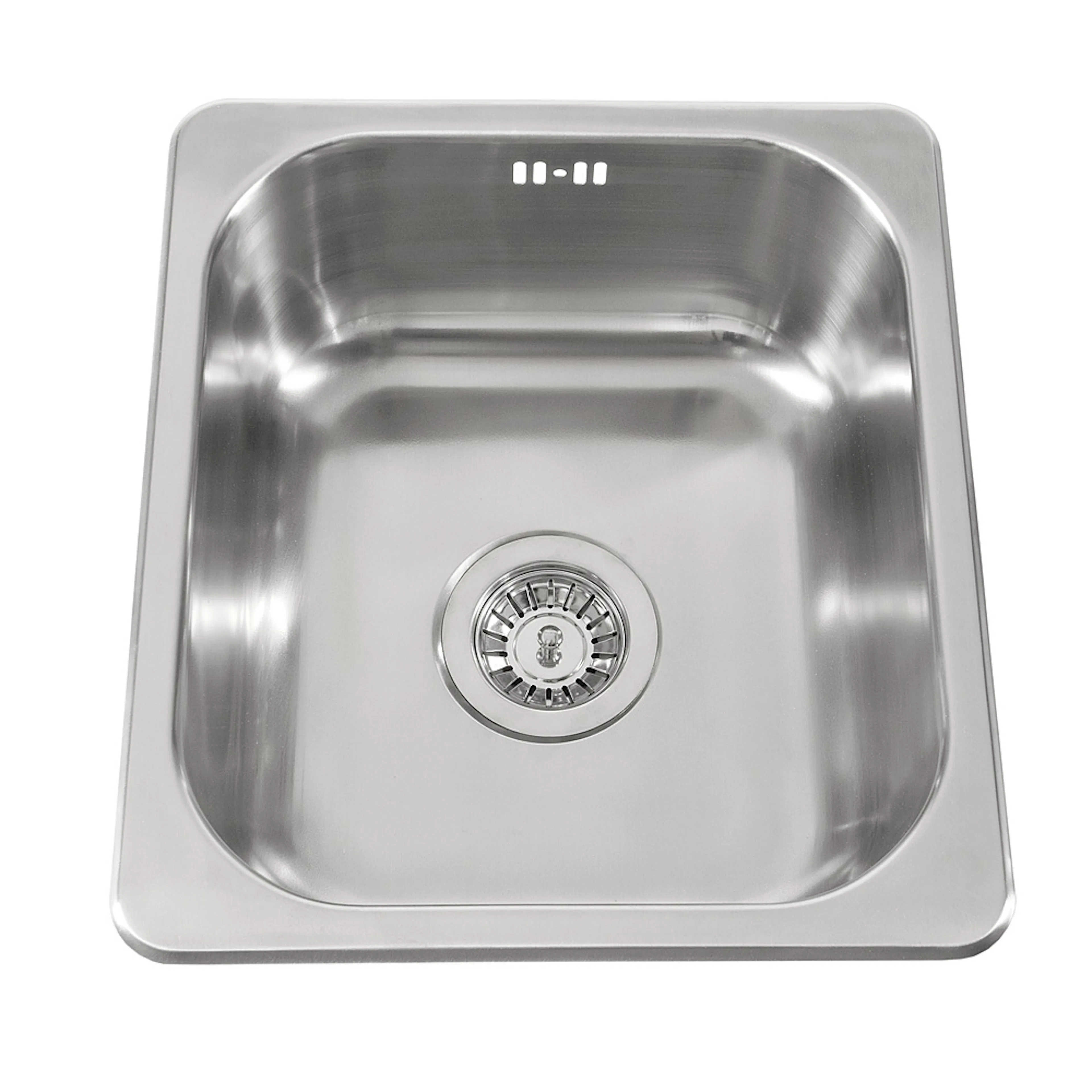 Diskho Nordic Tech Rubin NR 330 för Kök och Tvättstuga, Rostfri Stål