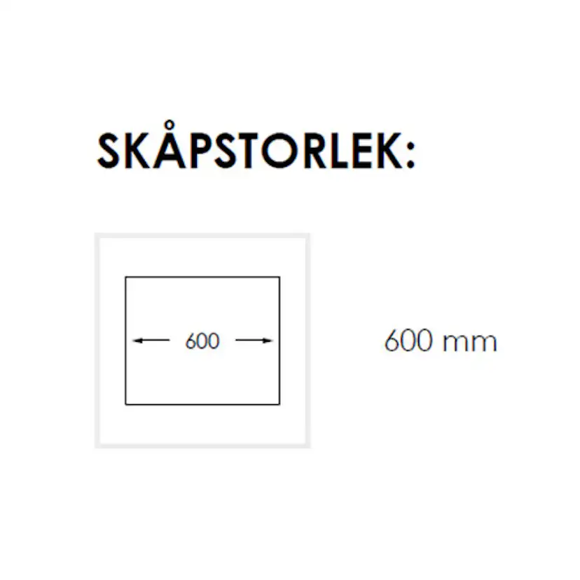 Infälld Diskho Nordic Tech Safir 520 B Rostfri Enkel med Korgventil & Vattenlås