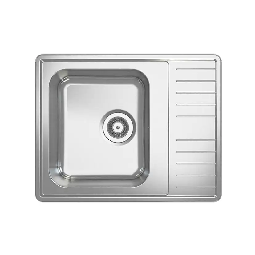 Infälld Diskbänk Stala Lyria L40-S Rostfri Diskho