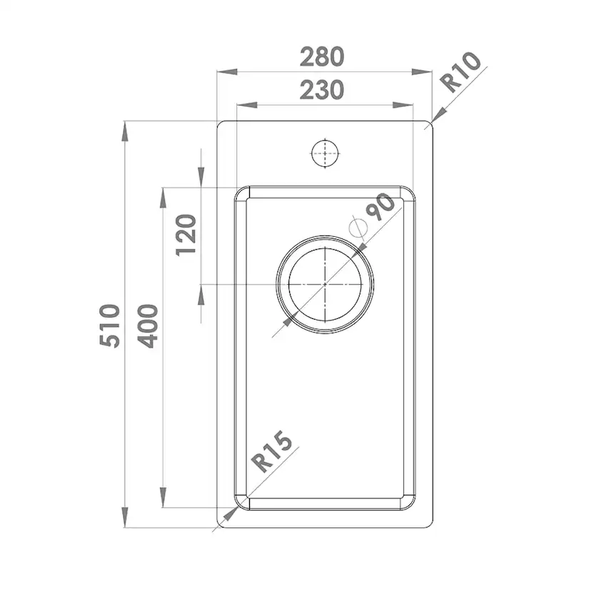 Disklåda DecoSteel XV 23 Tap-wing