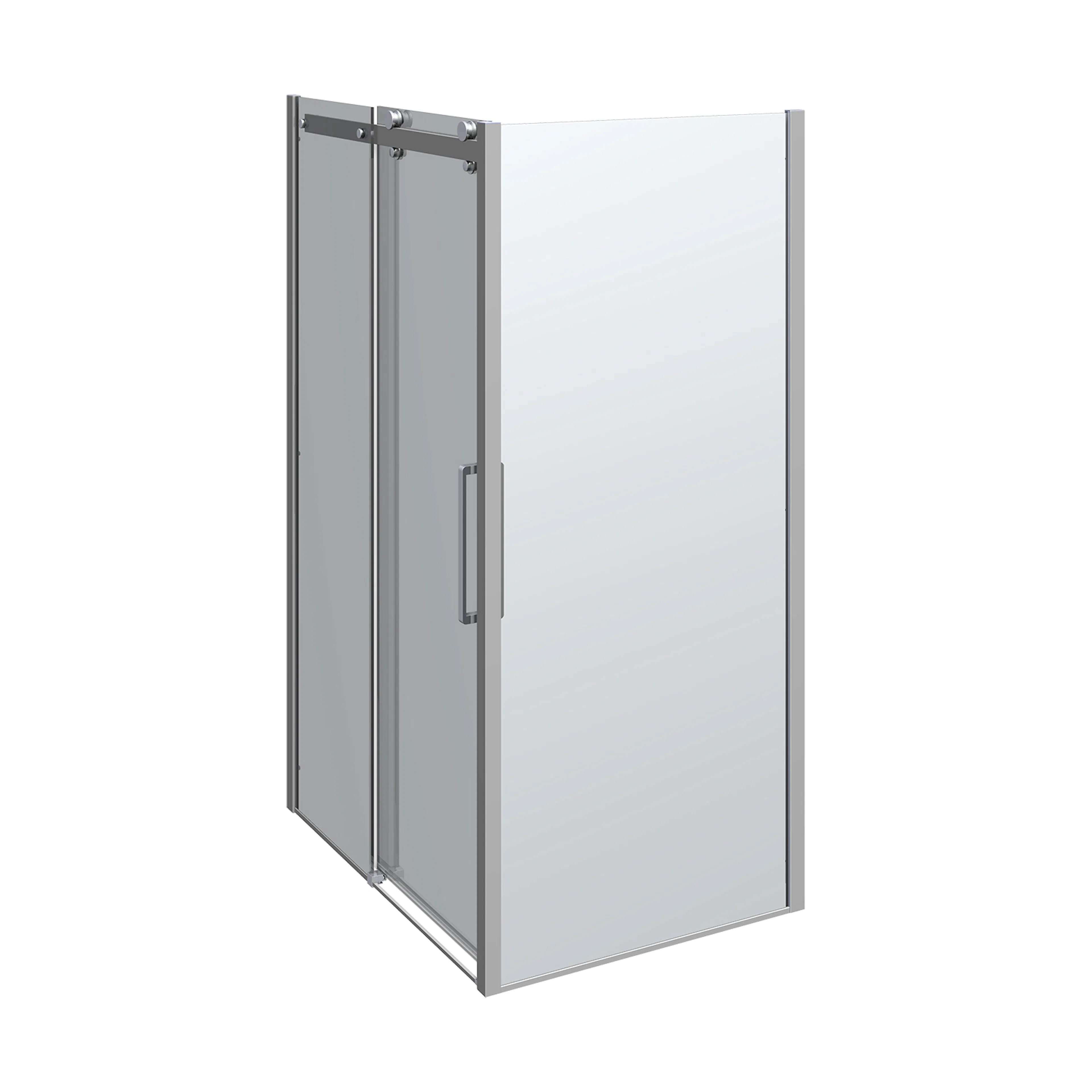 Duschhörna Dansani Deluxe XXL Skjutdörr med En Fast Vägg