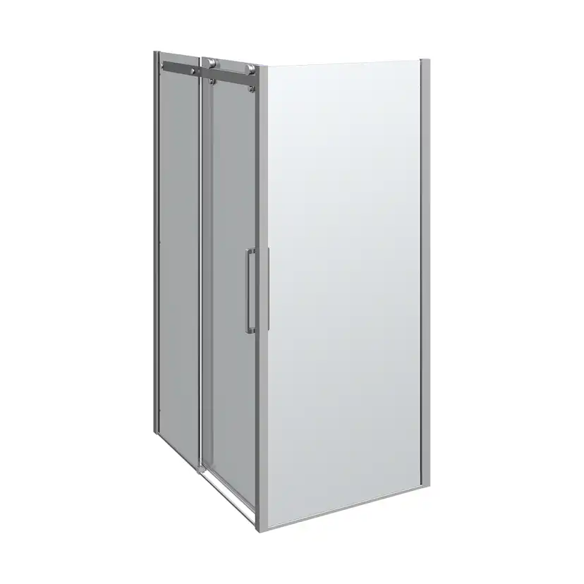 Duschhörna Dansani Deluxe XXL Skjutdörr med En Fast Vägg