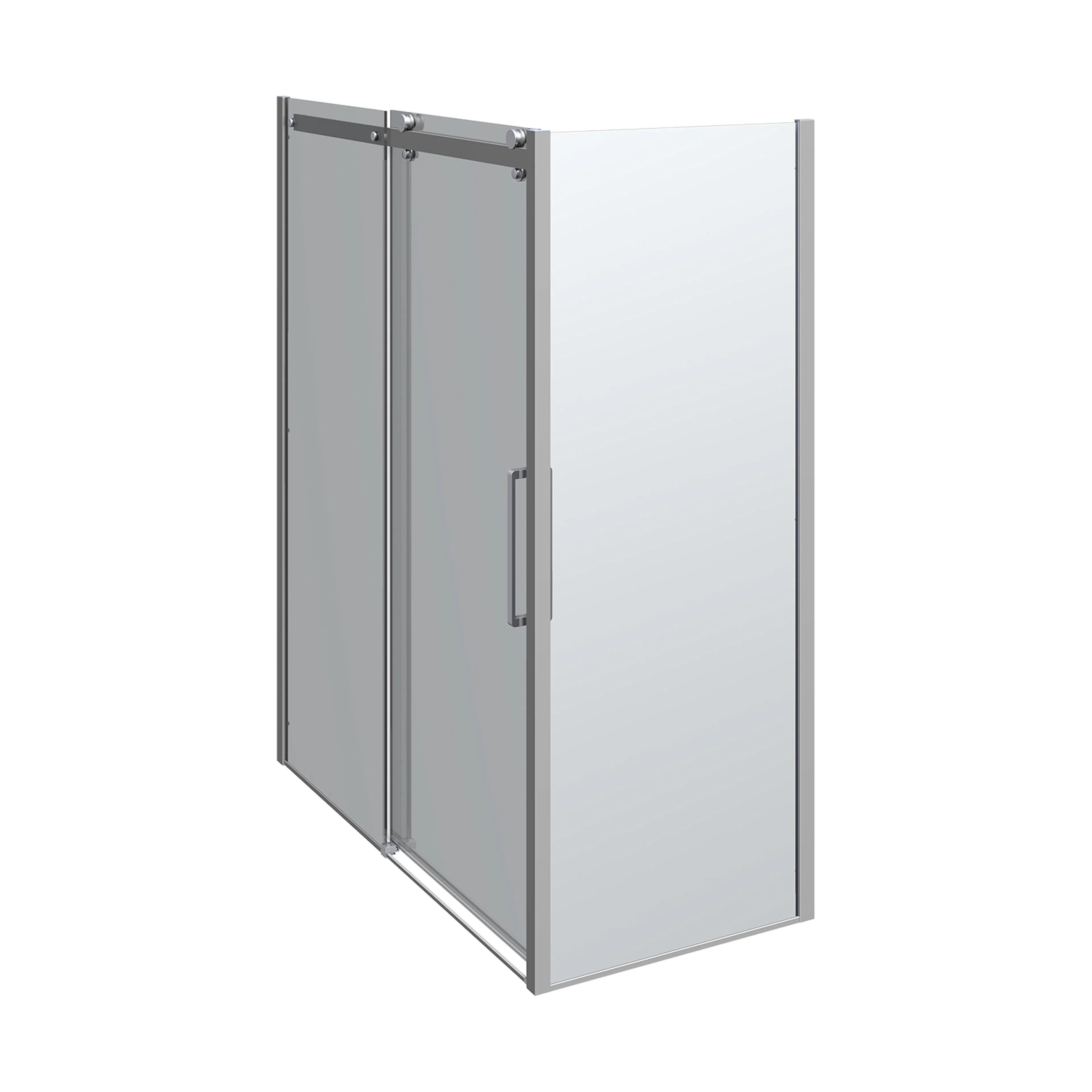 Duschhörna Dansani Deluxe XXL Skjutdörr med En Fast Vägg
