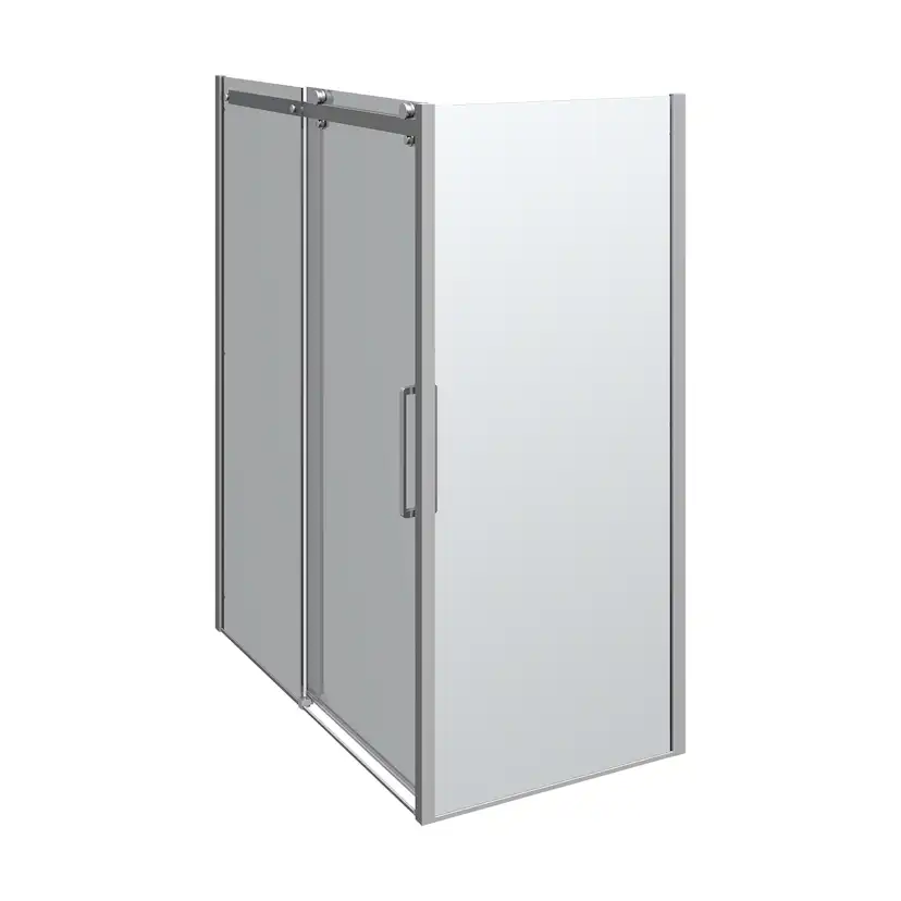 Duschhörna Dansani Deluxe XXL Skjutdörr med En Fast Vägg