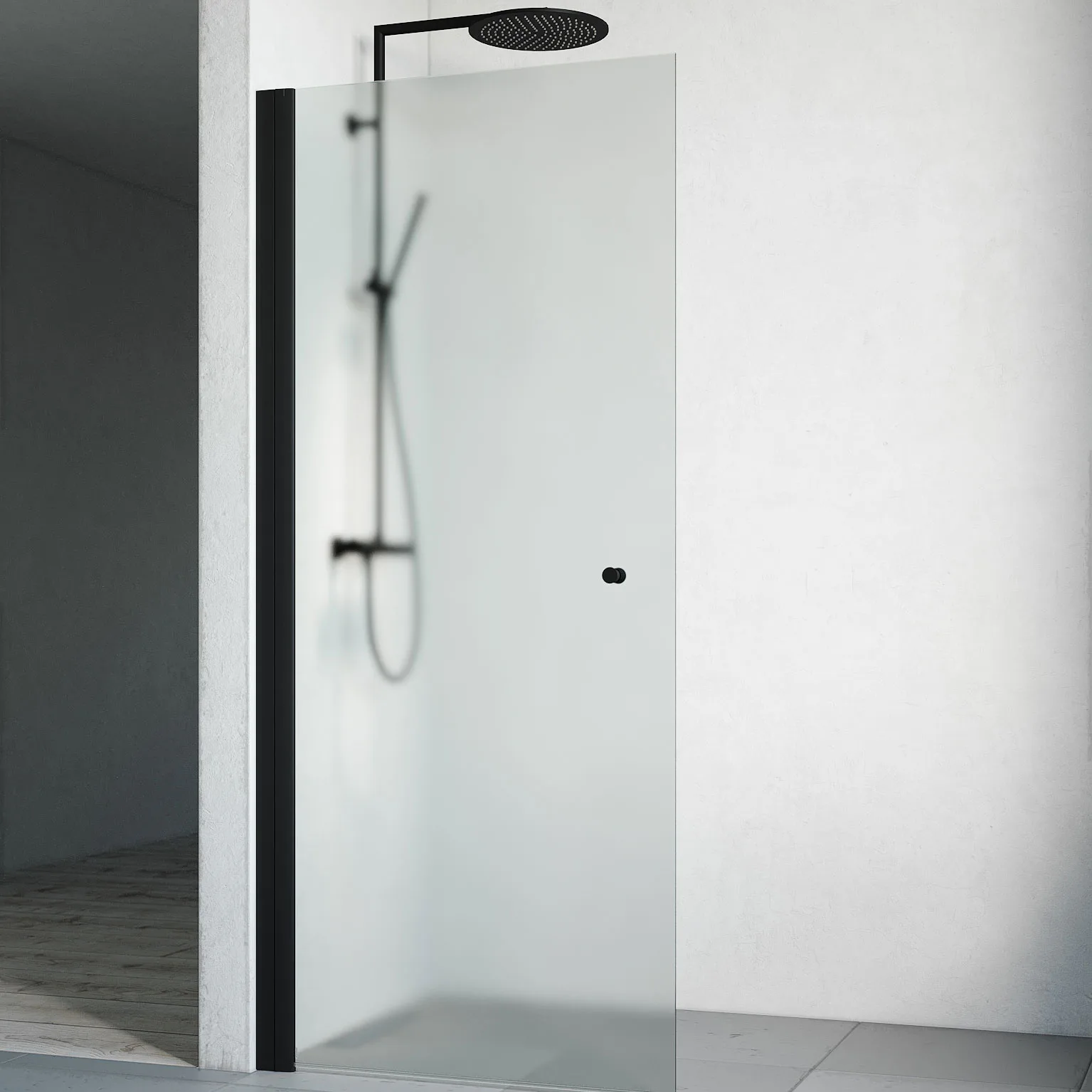 Duschdörr Macro Design Spirit Rak