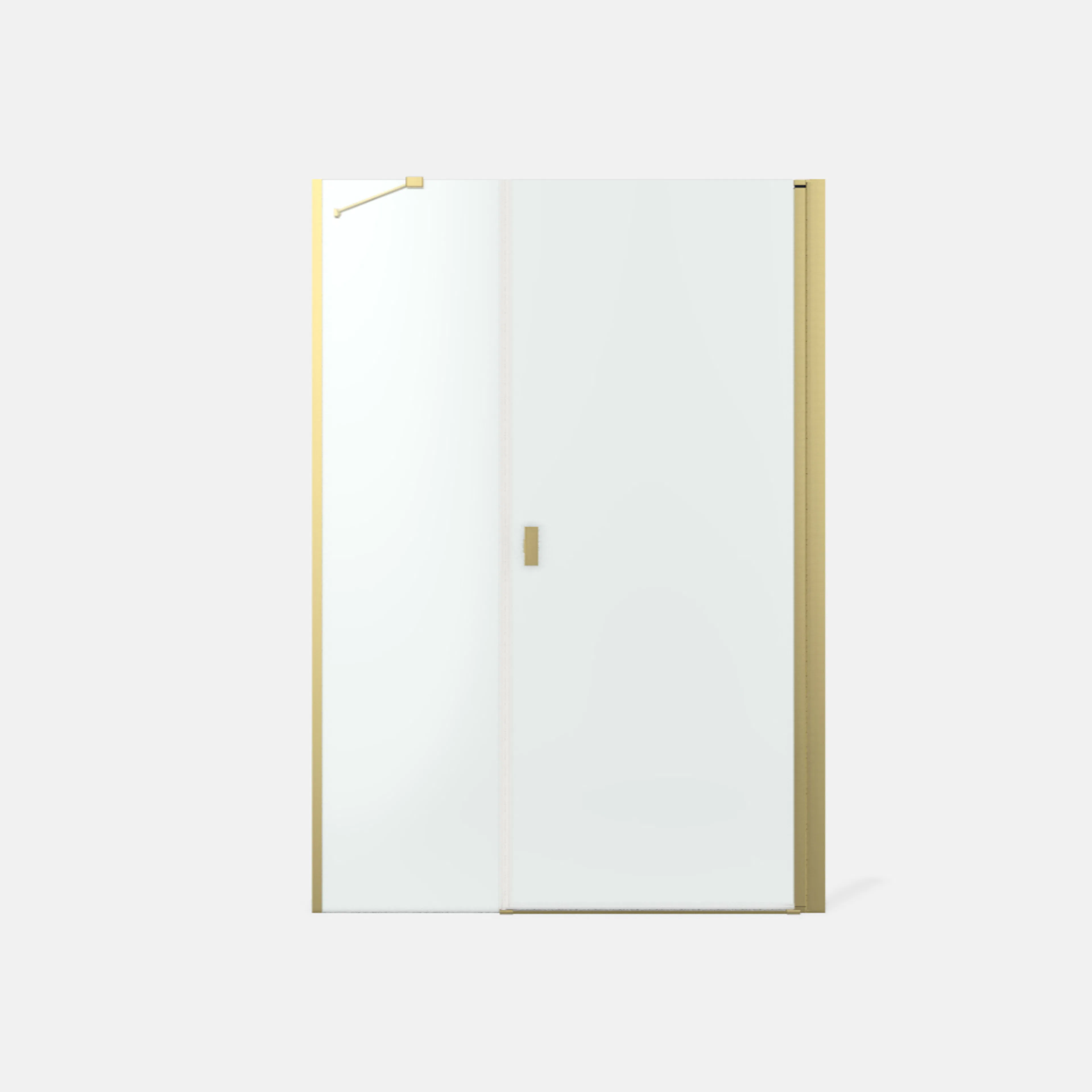 Duschdörr Strømberg Noma 45 med Sidopanel Nisch