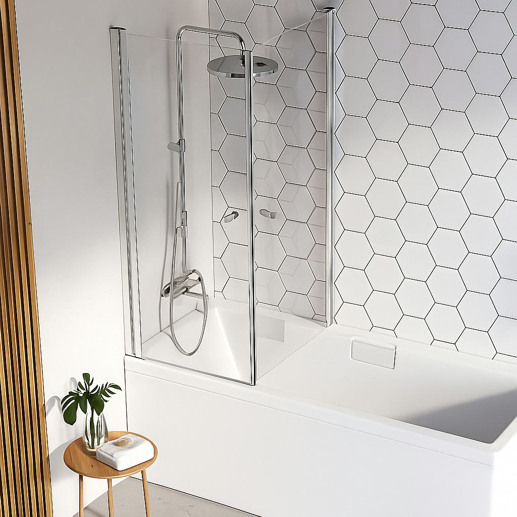 Badkarsvägg Strømberg Noma 83 Hörn