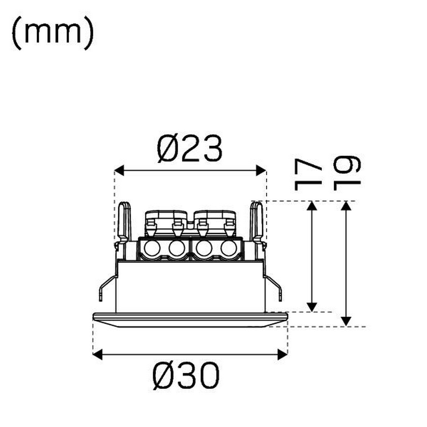 Downlight Hide-a-lite Core Smart 120°