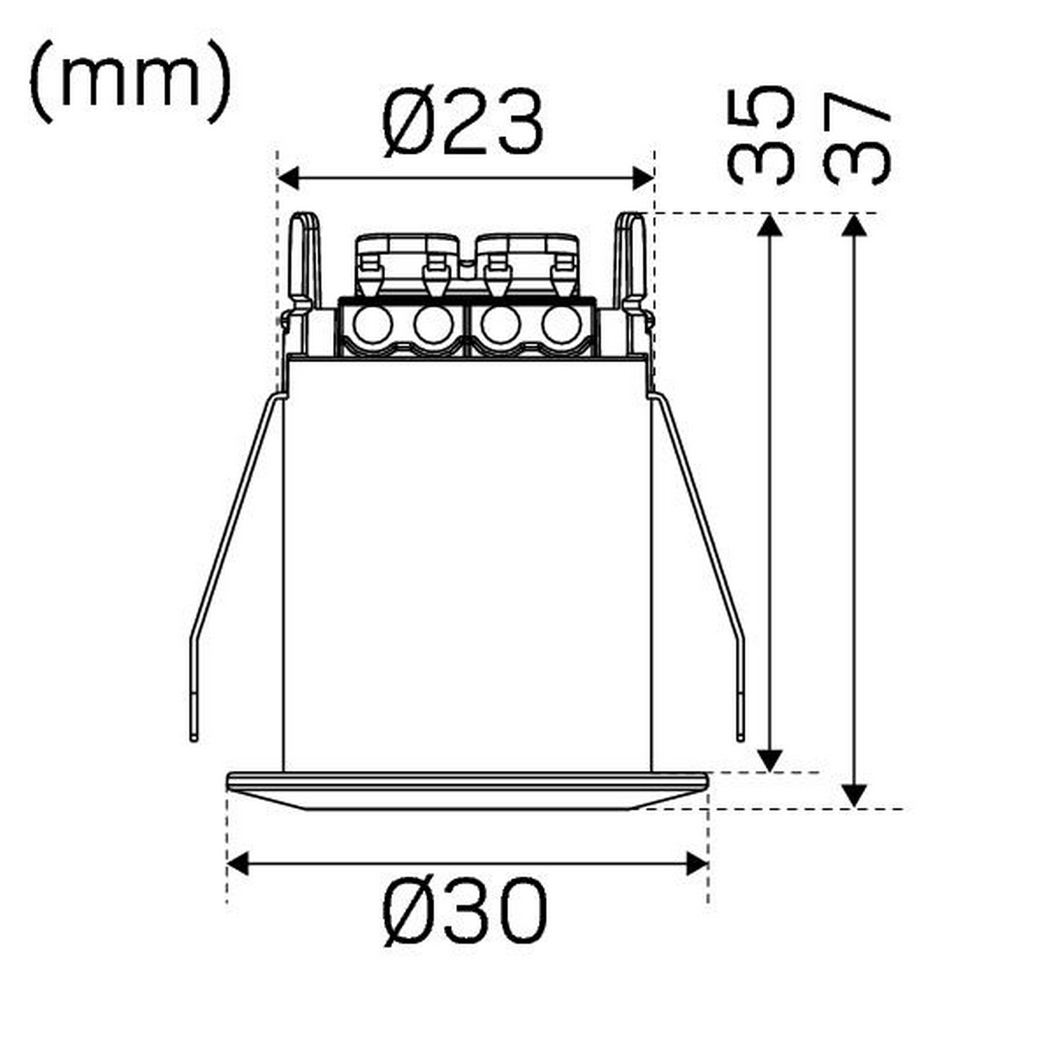 Downlight Hide-a-lite Core Smart 15°