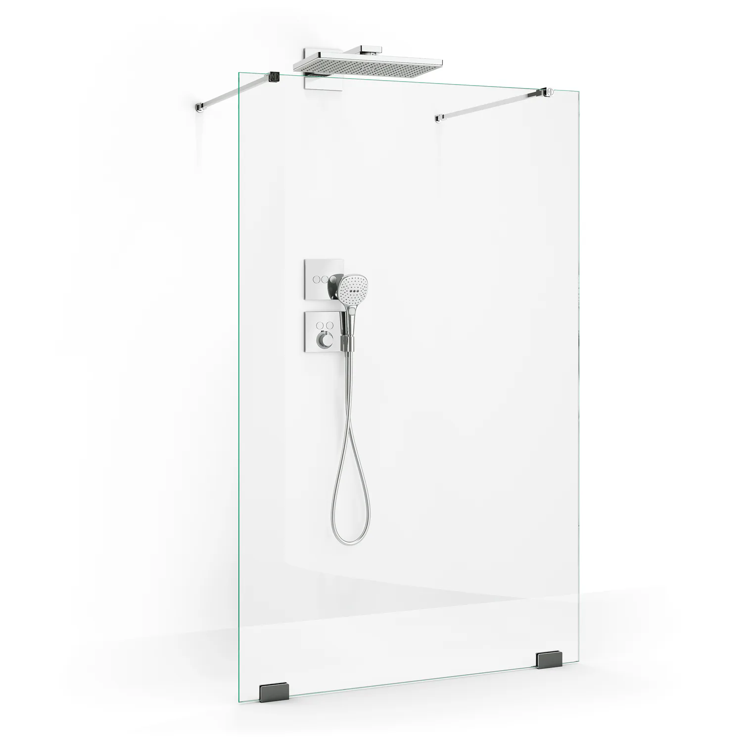 Duschvägg Macro Design Grace Fri