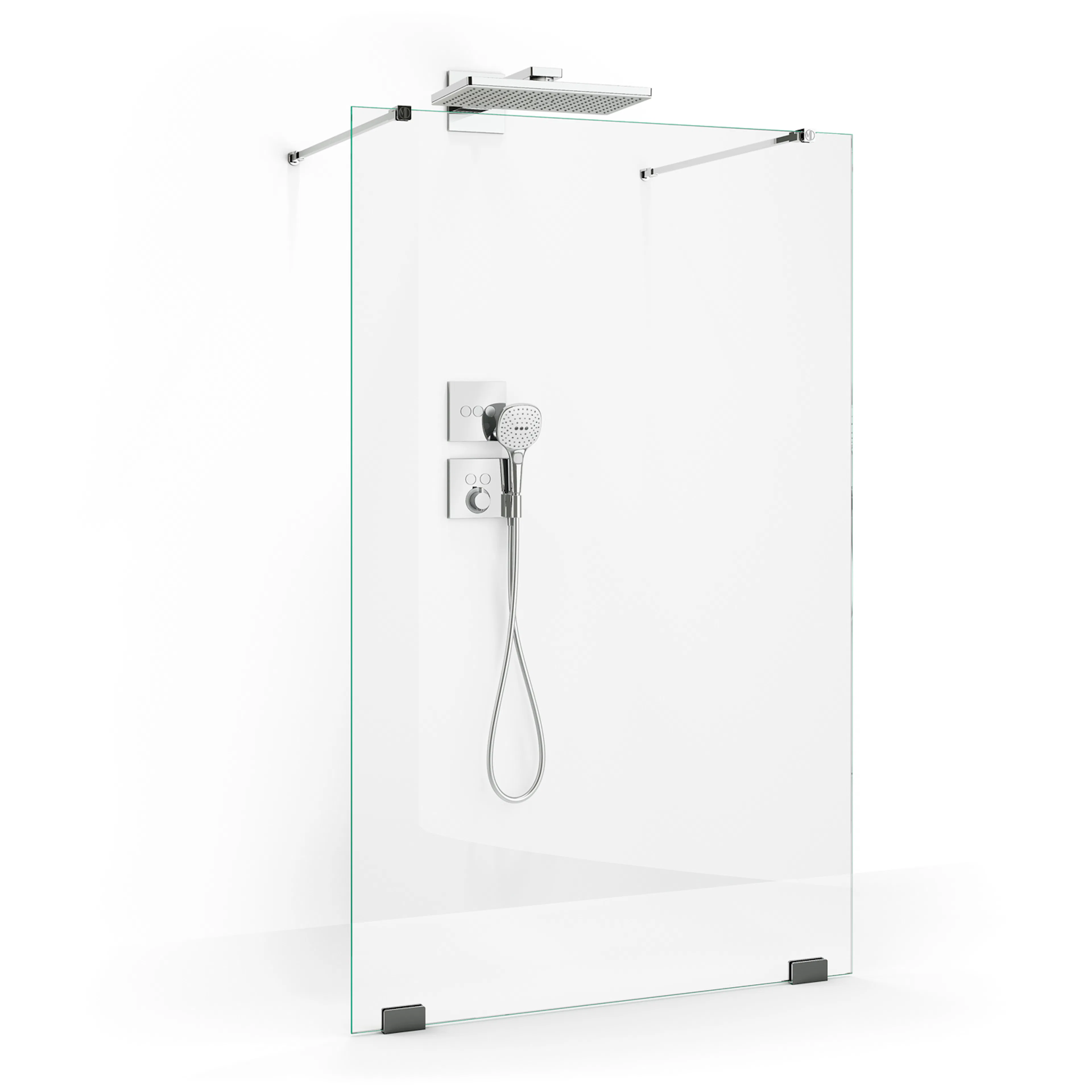 Duschvägg Macro Design Grace Fri