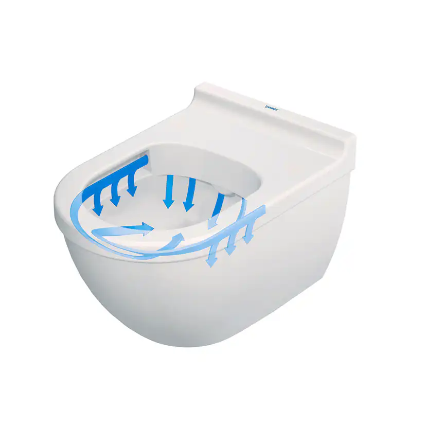 Vägghängd Toalettstol Duravit Starck 3 Rimless