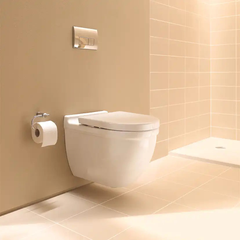 Vägghängd Toalettstol Duravit Starck 3 Rimless