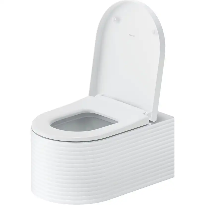 Vägghängd Toalettstol Duravit Millio Grooves