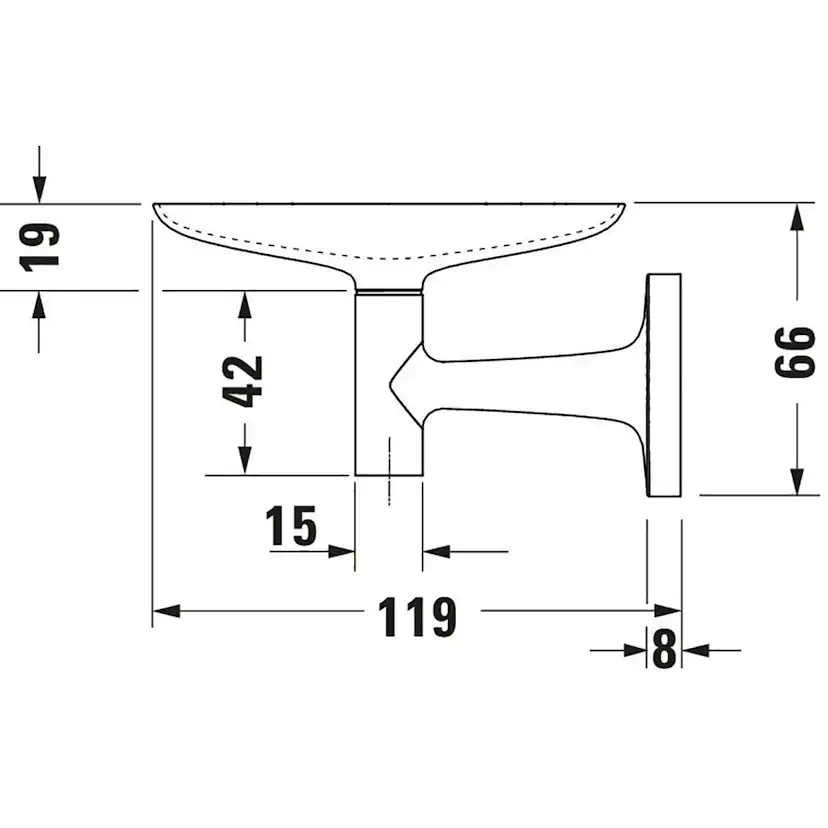 Tvålkopp Duravit Starck T 009933