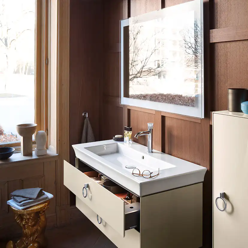 Tvättställ Duravit White Tulip Vit Högblank