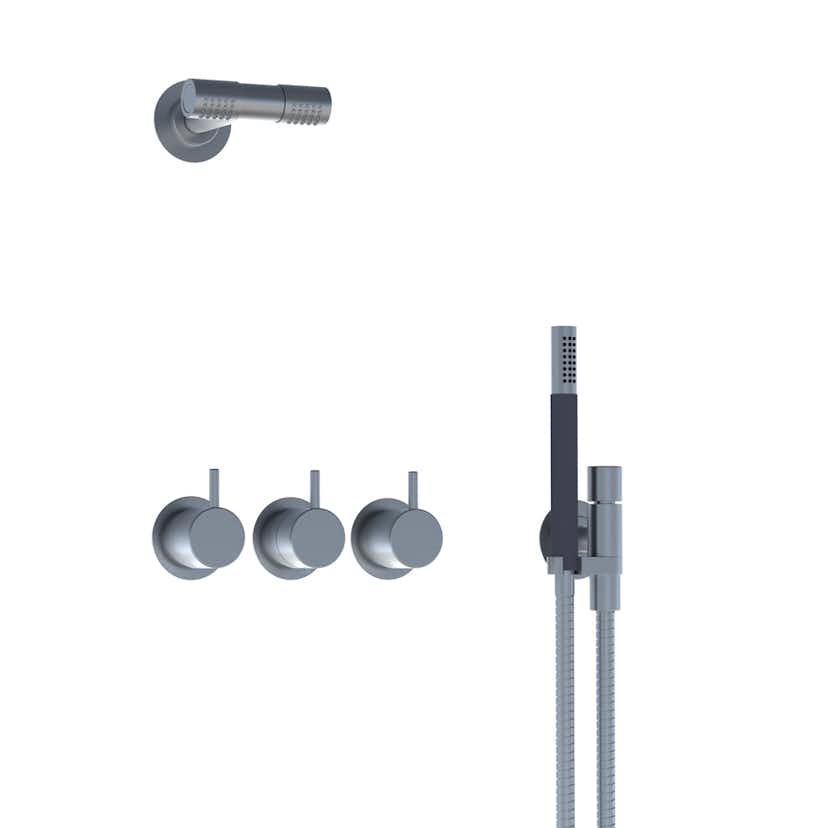 Takduschset Vola 5471R-081D för Inbyggnad