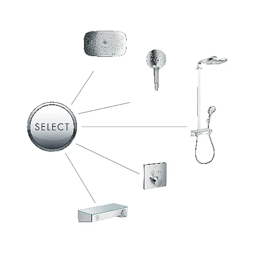 Duschblandare Hansgrohe ShowerTablet Select 300