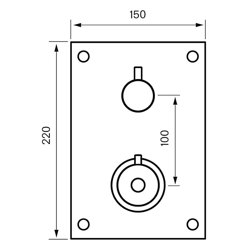 Duschblandare Tapwell Box 368