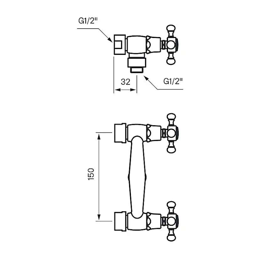 Duschblandare Tapwell Classic FBLV 168