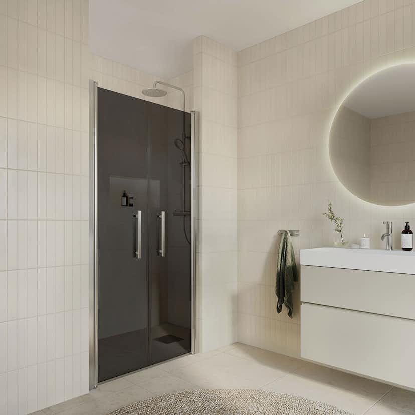 Duschdörr Arrow DuoDoor Tonat Glas