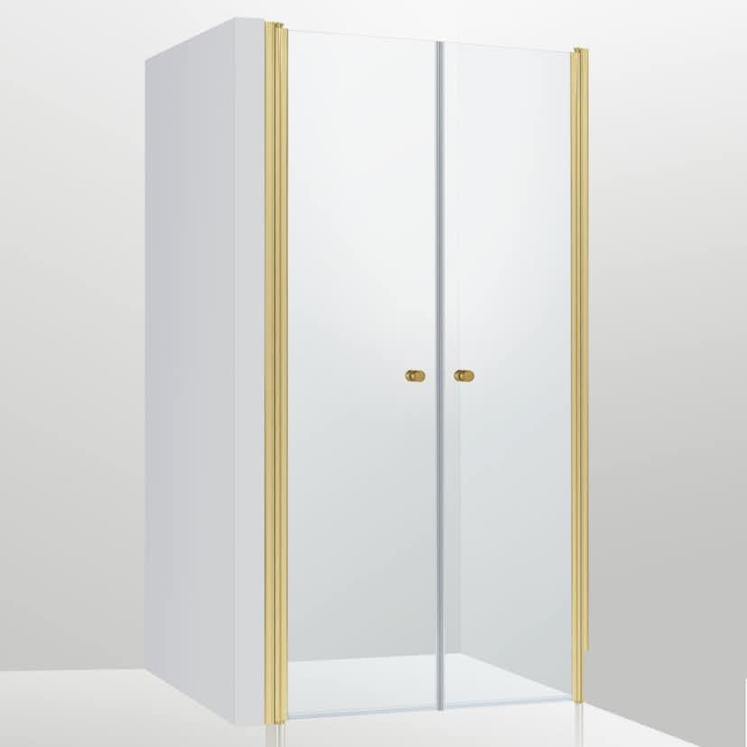 Duschdörr Duschbyggarna Duo De Luxe Dubbel