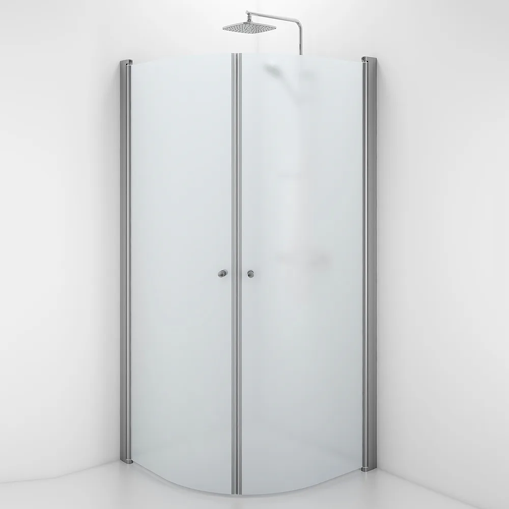 Duschdörr Contura Shower Space SBNF Bockad med Knopp