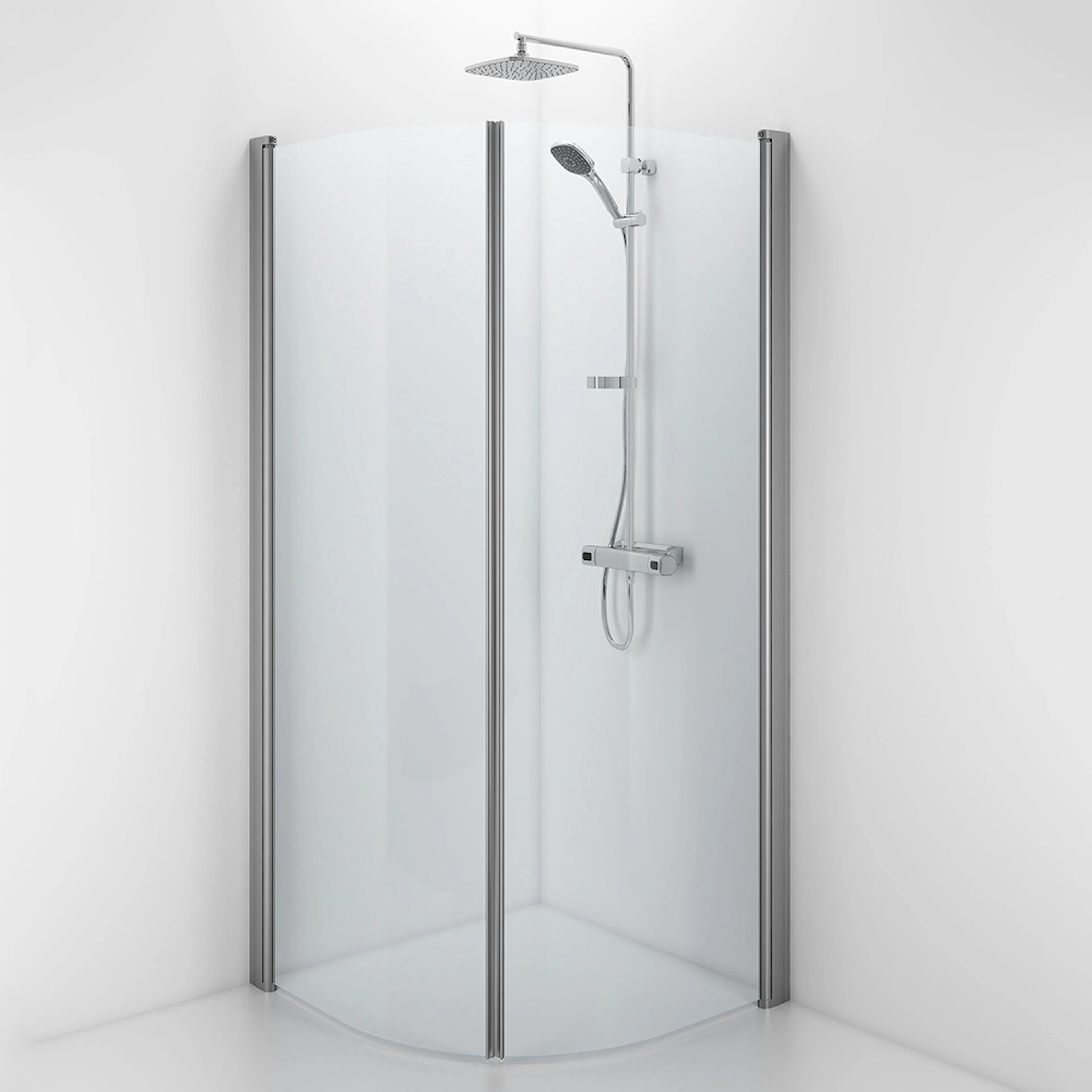 Duschdörr Contura Shower Space SBNK Bockad