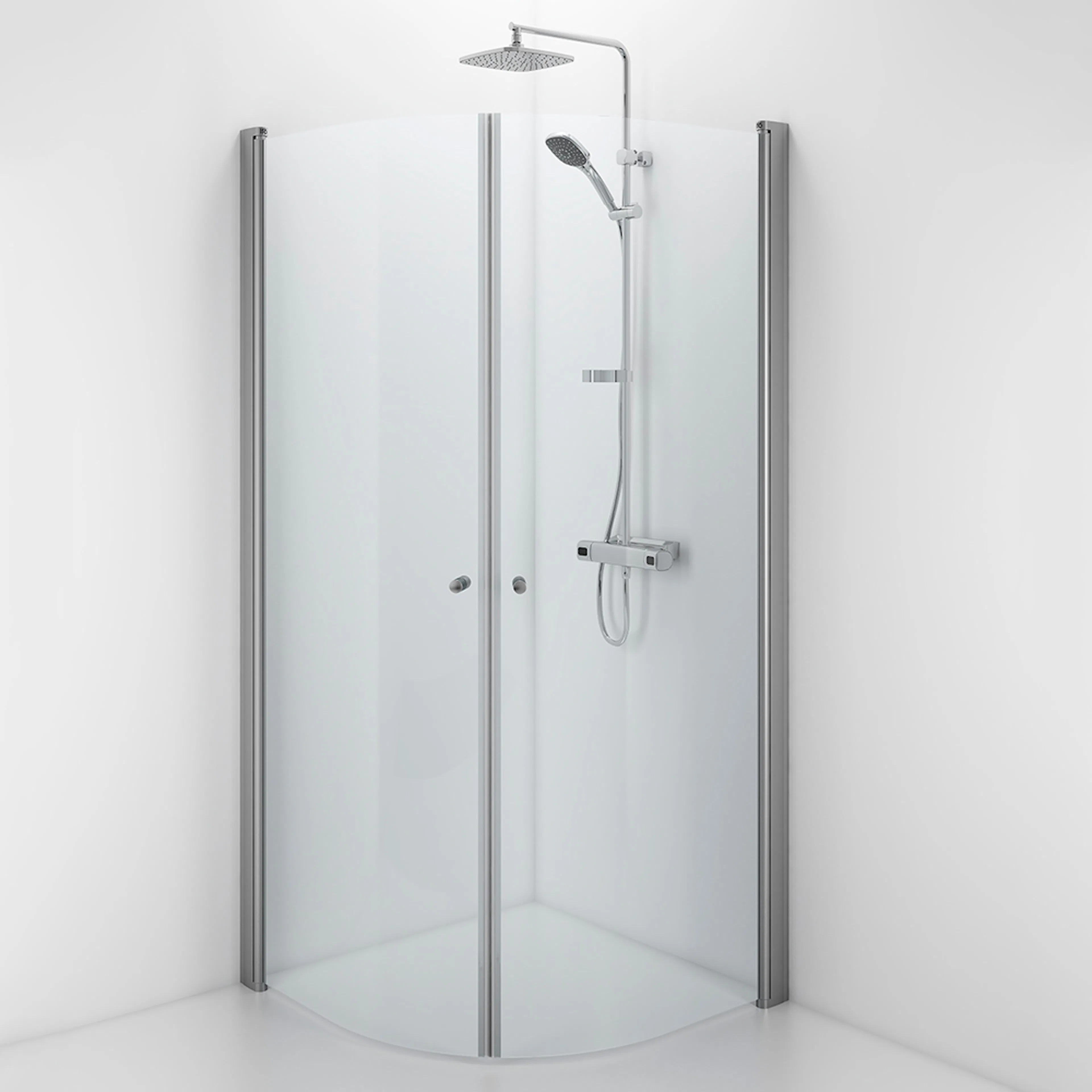 Duschdörr Contura Shower Space SBNK Bockad