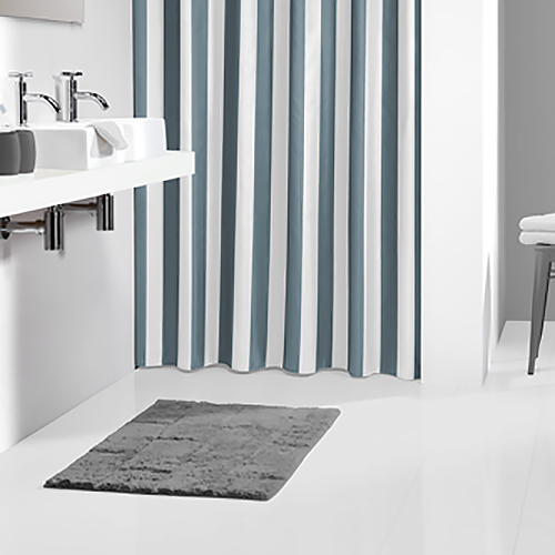 Duschdraperi Sealskin Linje Polyester