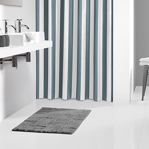 Duschdraperi Sealskin Linje Polyester