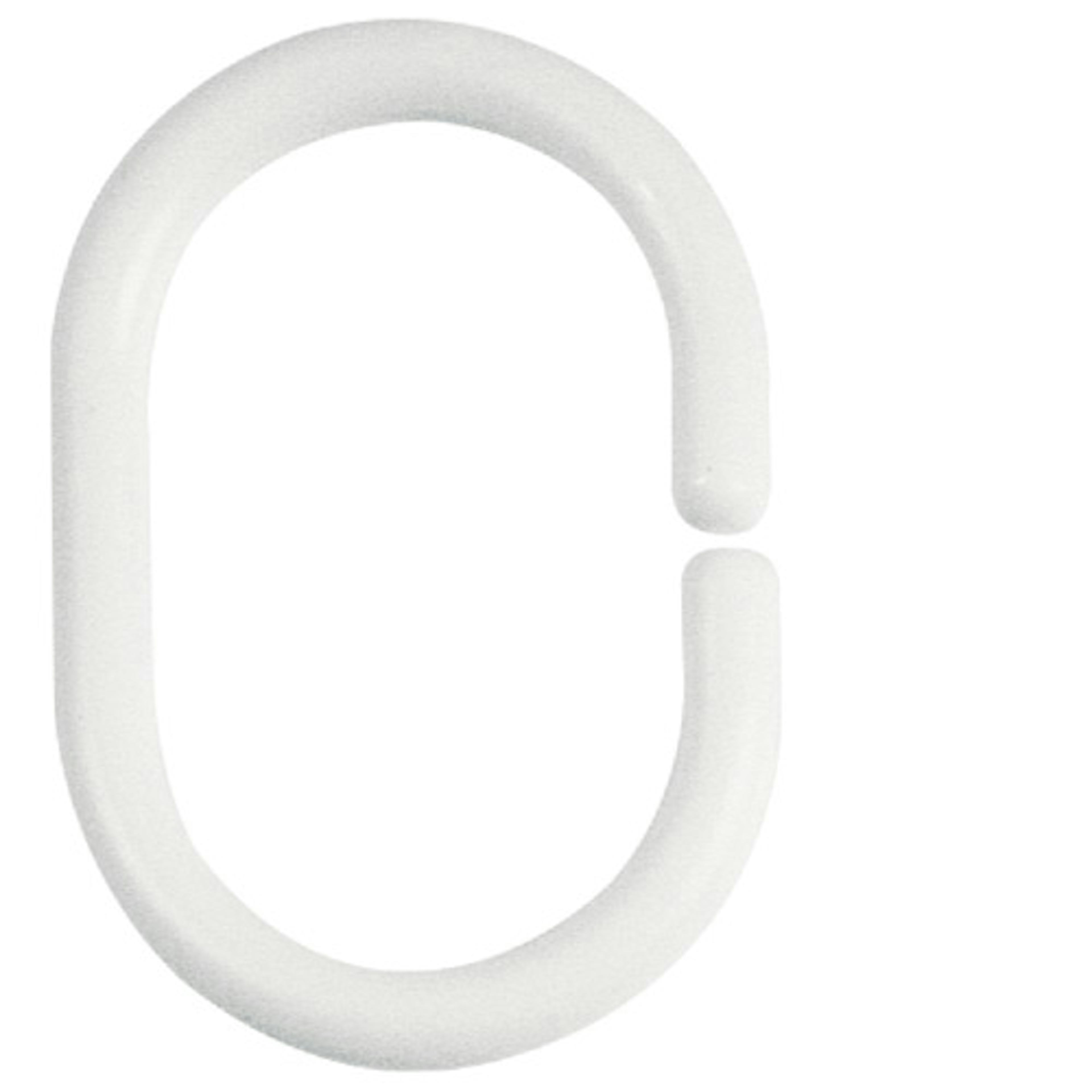 Duschdraperiringar Spirella Vit