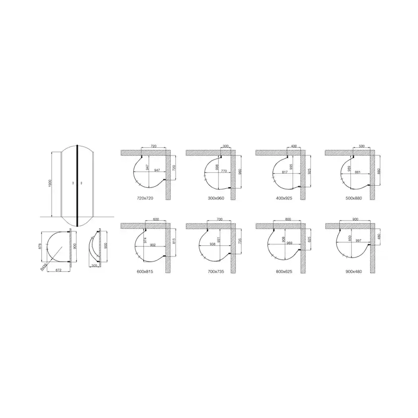 Duschhörn Arrow Free Mini