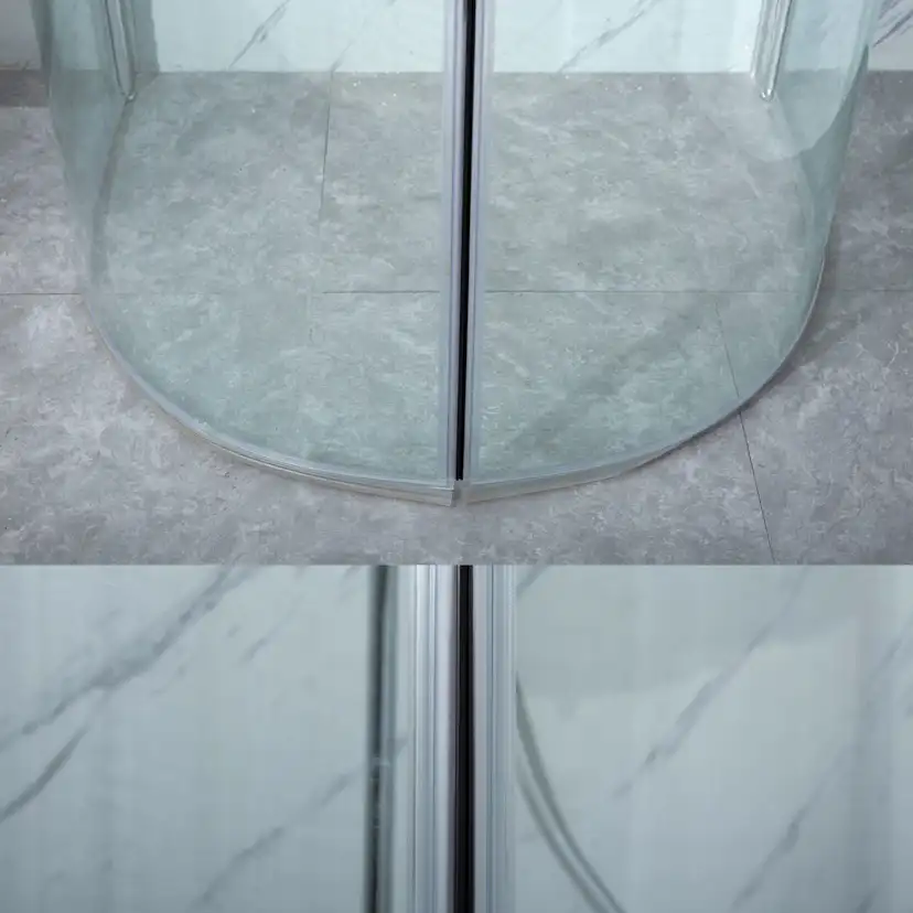 Duschhörn Bathlife Mitt Aluminium