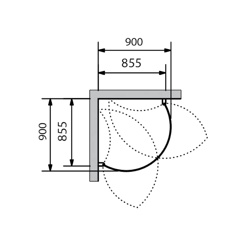Duschhörn Combac Cirkel