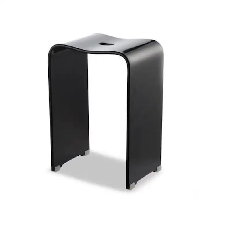 Duschpall Ljungmann Svart Plexiglas